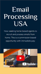 Mobile Screenshot of emailprocessingusa.com